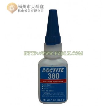 loctite乐泰380胶水 瞬干胶 快干胶 粘接剂 1oz